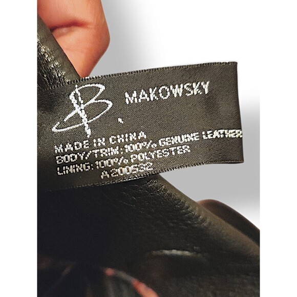 B. Makowsky Durango Soft Leather Convertible Crossbody Shoulder Handbag … - Picture 4 of 6